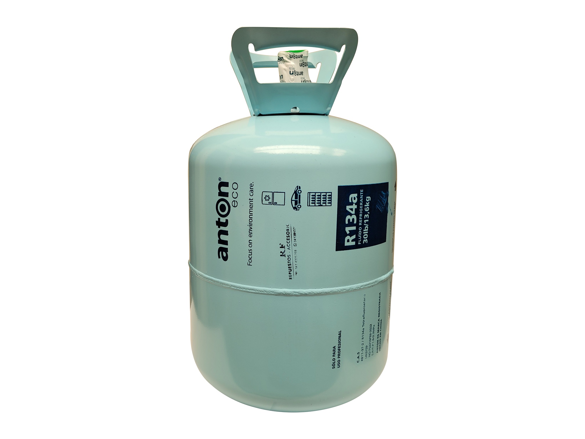 GARRAFA GAS REFRIGERANTE R134 13.6KG  