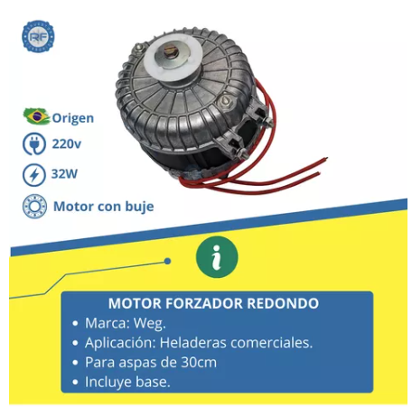 FORZADOR REDONDO COMERCIAL 32W WEG  