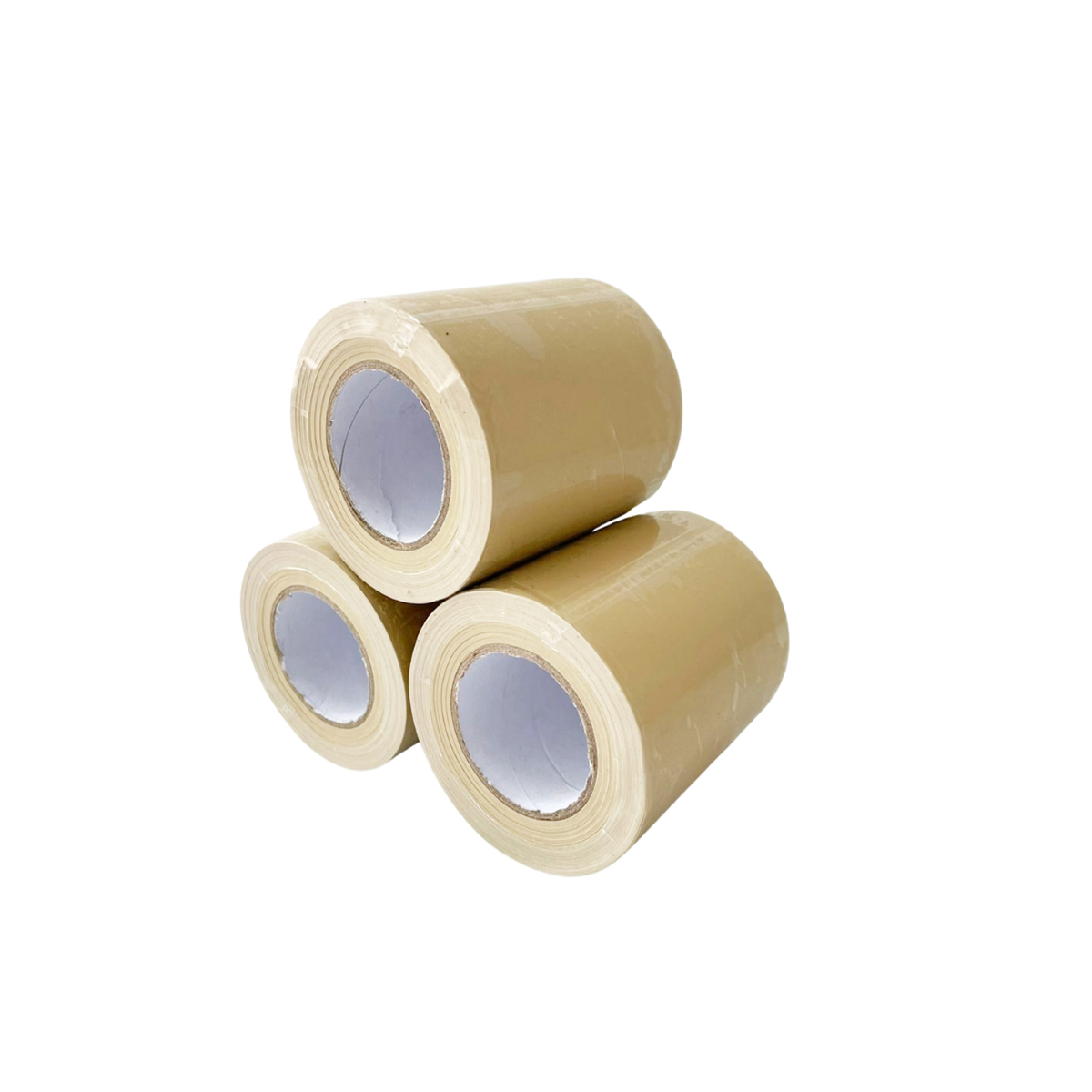 CINTA PVC SIN ADHESIVO BEIGE 7CM X 20 MTS  