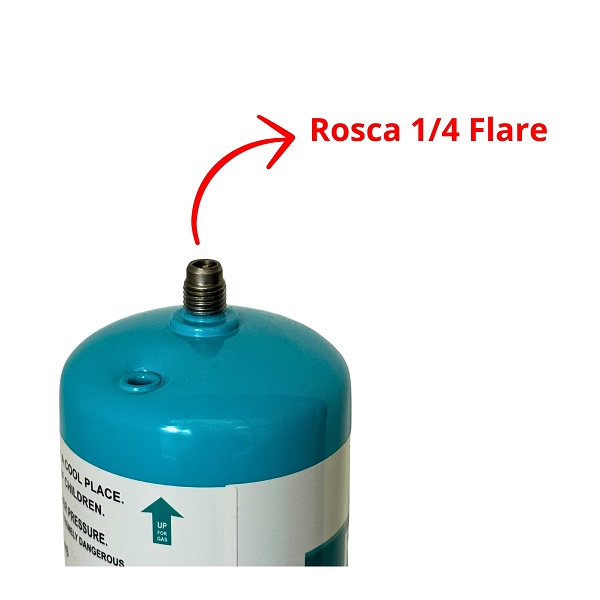 LATA GAS REFRIGERANTE R32 650 grs  